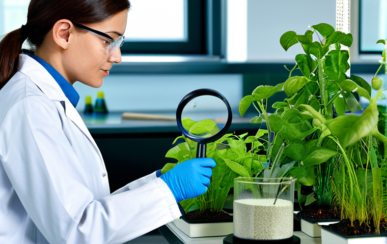 섬유기사 자격증의 미래적 가치 - Automated Textile Mill**

"A fully clothed textile technician in appropriate attire, working in a br...