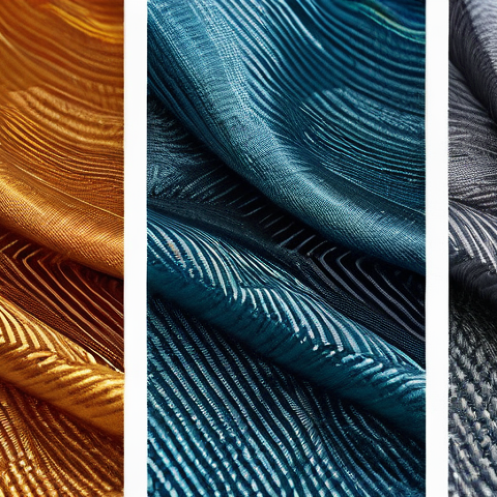 섬유기사 필기 공부 전략 - Here are three detailed image prompts in English, inspired by the provided text and table, focusing ...