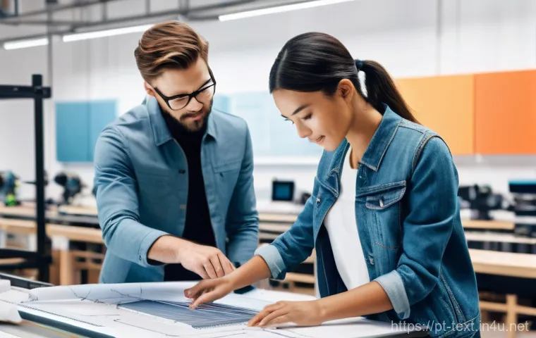 섬유기사 실기시험 도면 작성법 - **Prompt 2: Fabric Anatomy and Impeccable Finishes**
    "A macro, studio-quality photograph focusin...