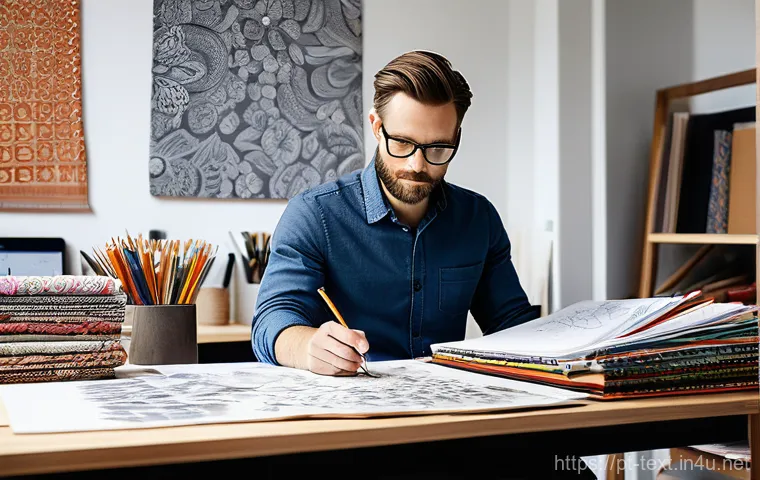 섬유기사 시험 비용 - A cinematic, professionally lit image featuring a confident female textile engineer, in her early th...