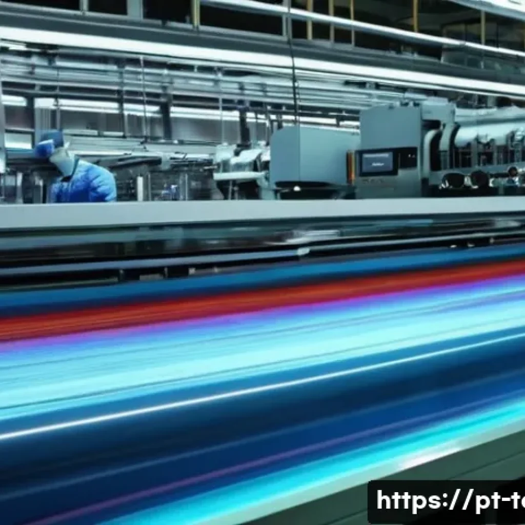 섬유기사와 직무 기술서 작성법 - 0 Textile Production Line**

"A futuristic and highly automated textile manufacturing facility, show...