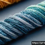 섬유기사 필기시험의 합격 전략 - A detailed educational infographic-style image illustrating the fundamental textile fibers, both nat...